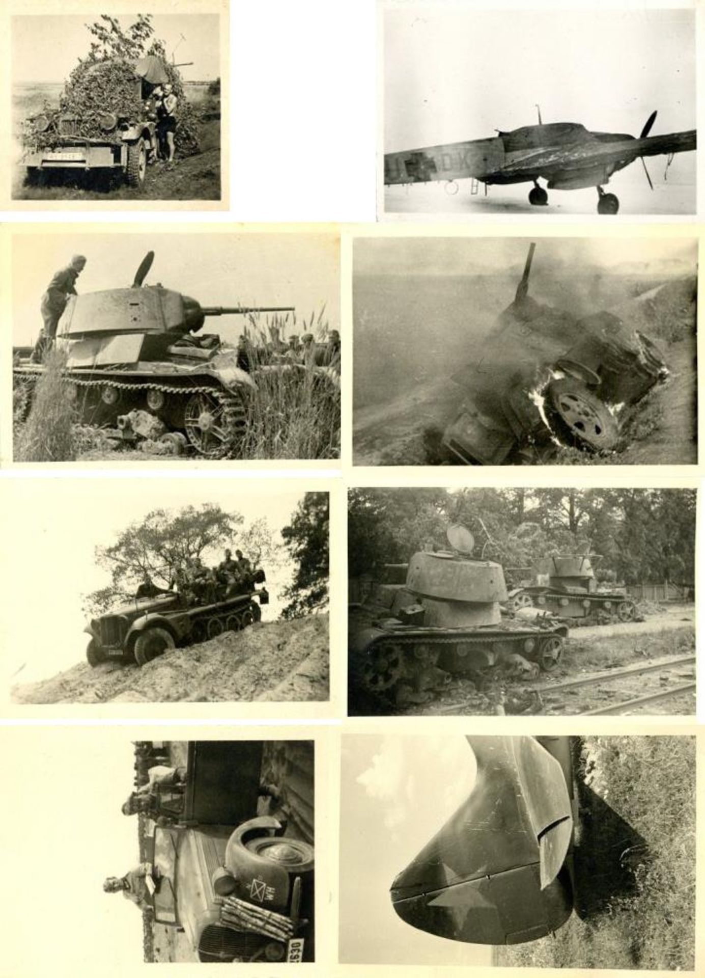 Militaer,WK II,sonstigeWK II tolle Partie mit circa 600 Fotos dabei viel Technik I-II