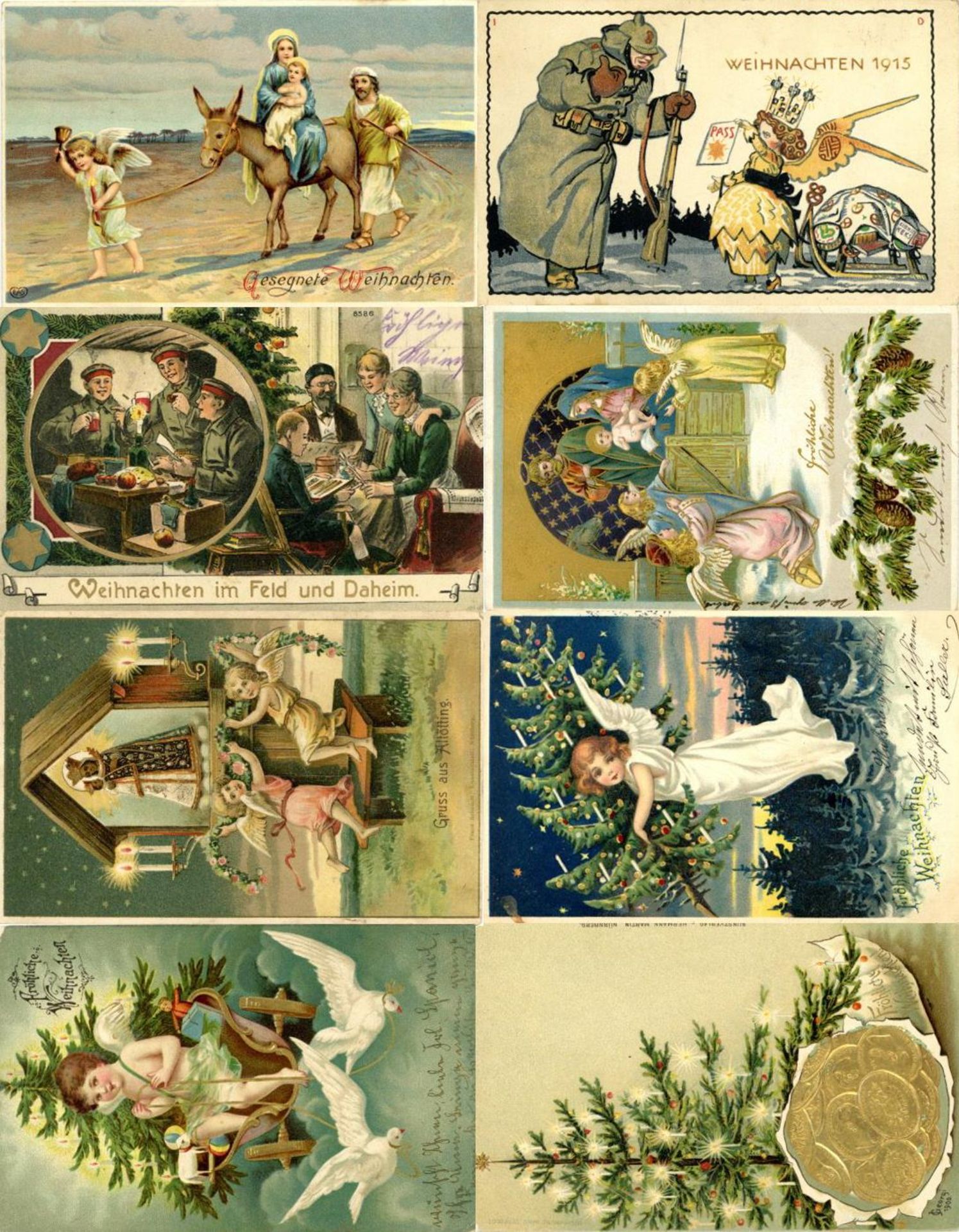 Ansichtskarten,Glueckwunsch,WeihnachtenWeihnachten Partie mit circa 60 Ansichtskarten I-II