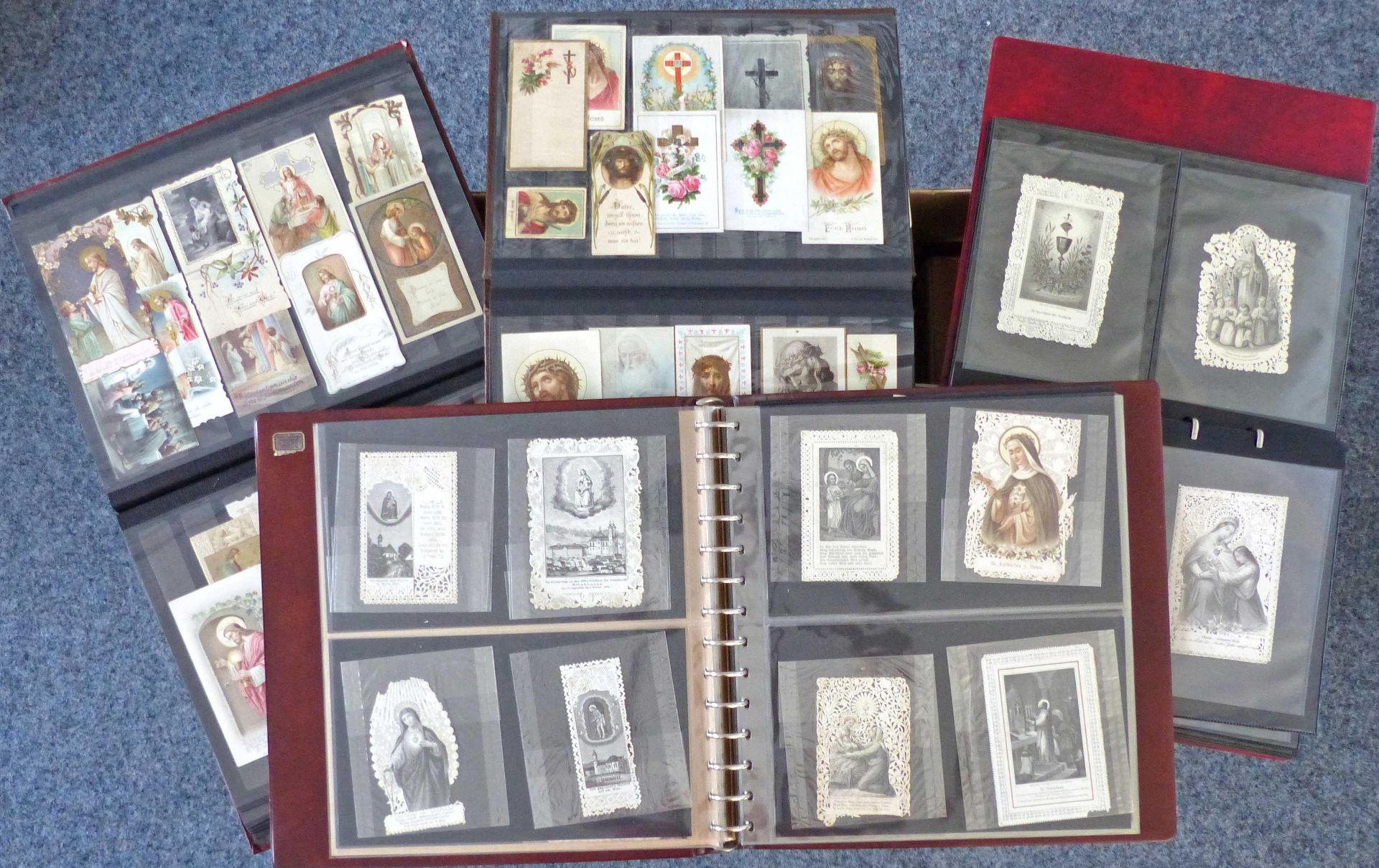 Religion,Christliche,HeiligeHeiligenbild u. Sterbebilder große Sammlung von circa 3500 Stück in 13