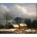 Frederik Michael Ernst Fabritius de Tengnagel(Vejlevgaard 1781 - Kopenhagen 1849)Winterlandschaft