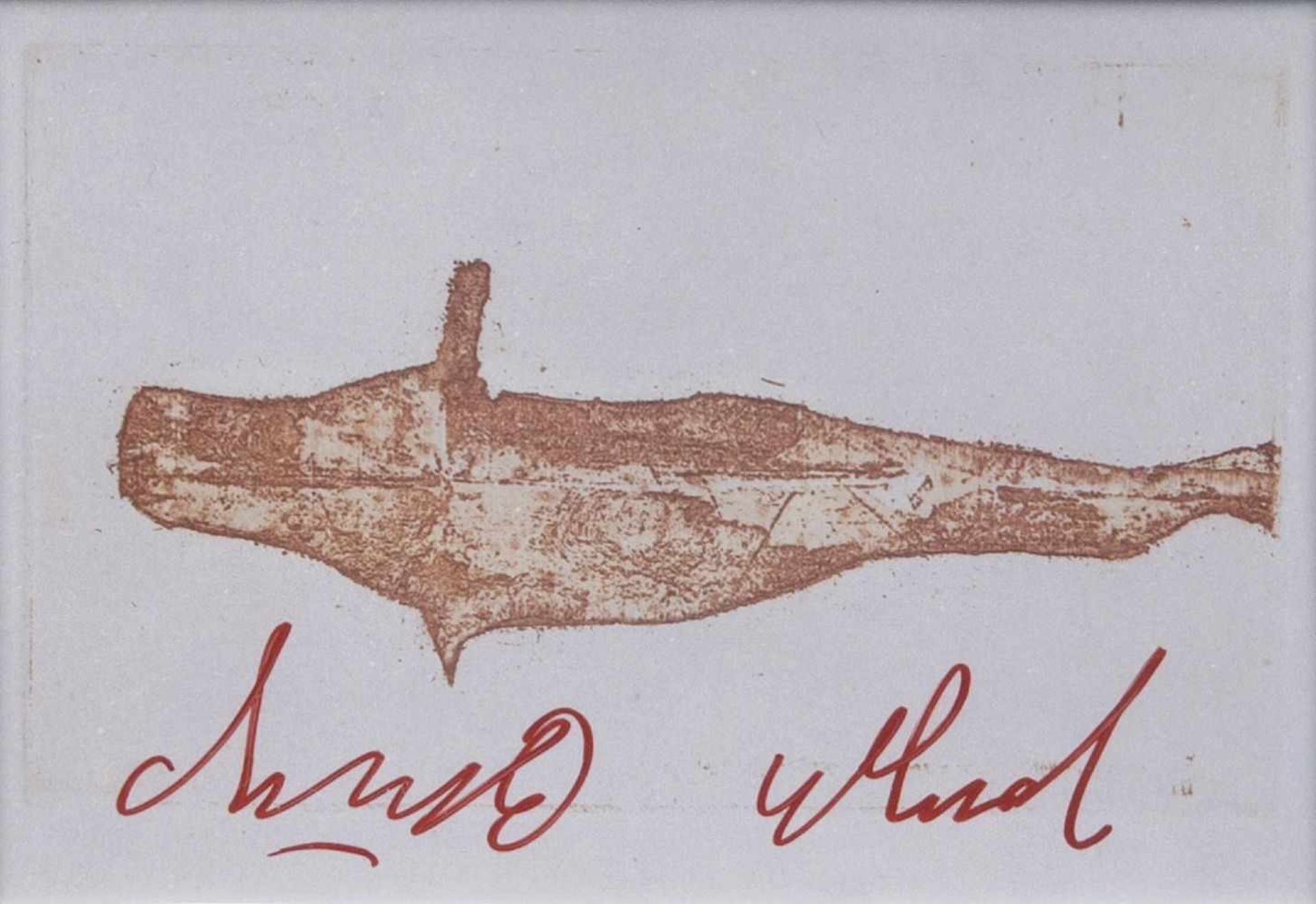 Joseph Beuys(Kleve 1921 - Düsseldorf 1986)Robbe IFarboffset, 10,5 x 14,5 cm, o. signiert Joseph