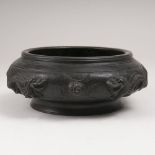 Bronze-Weihrauchbrenner mit plastischem Drachen-DekorChina, Qing-Dynastie (1644-1911), 19. Jh.