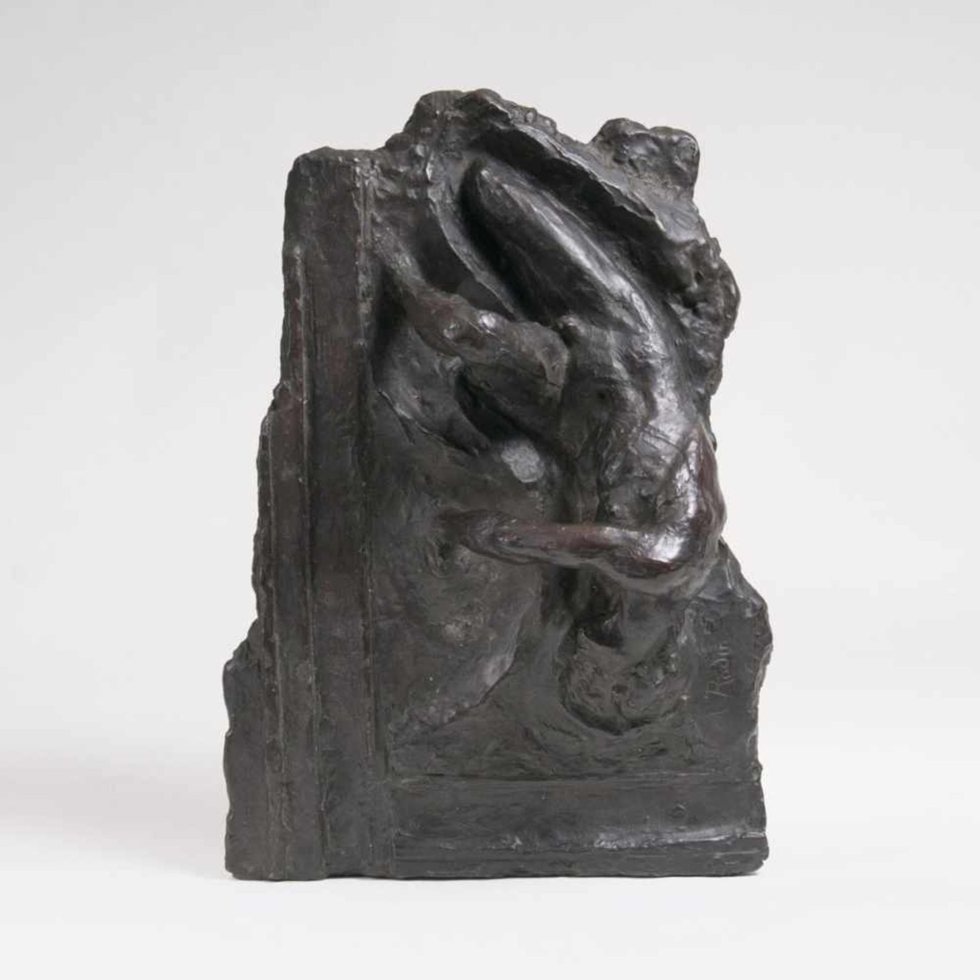 Auguste Rodin(Paris 1840 - Meudon 1917)Figur 'Étude d'un corps tombant'Posthumer Guss von 1980.