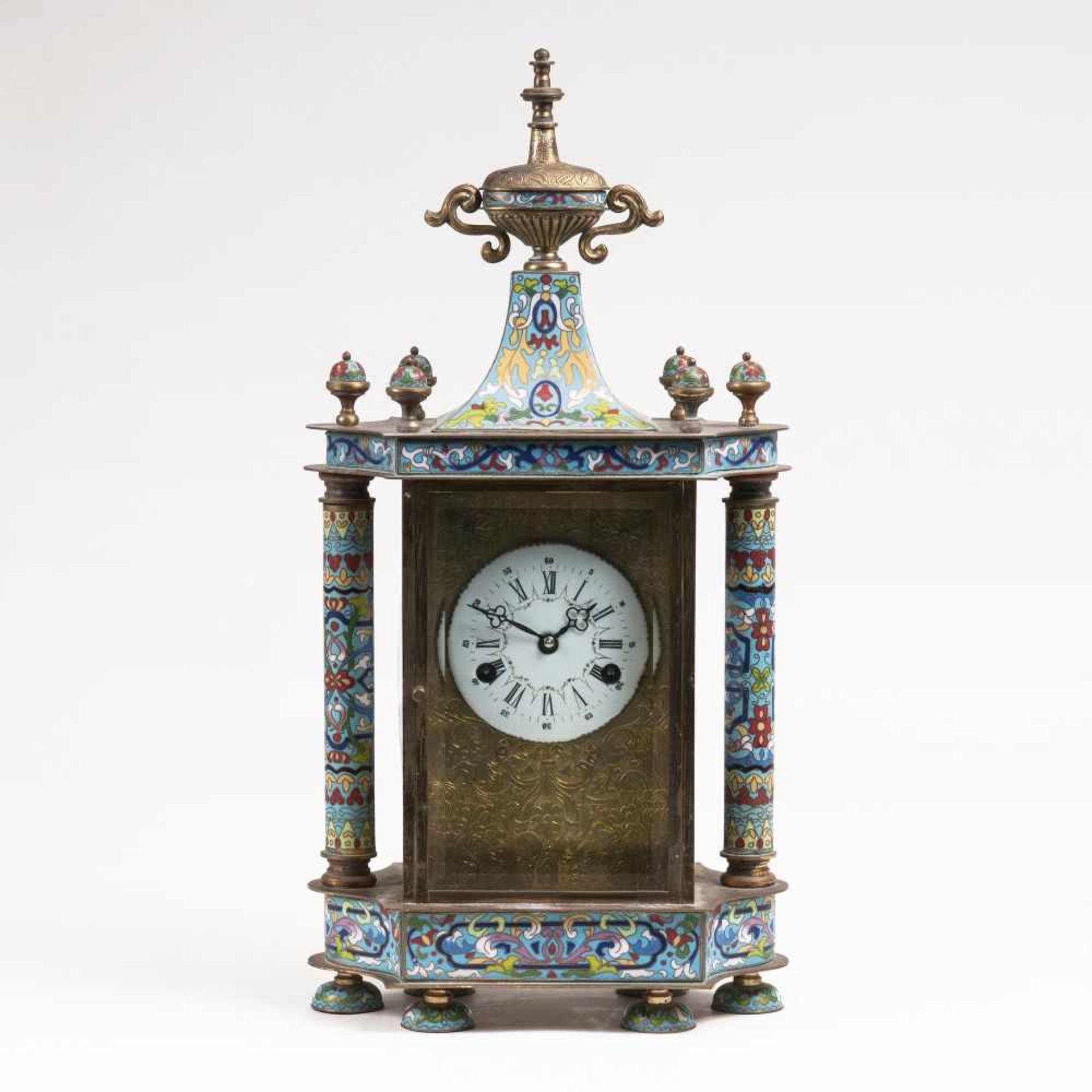 A Cloisonné Pendule