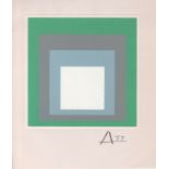 JOSEF ALBERS - Vernal: Homage to the Square