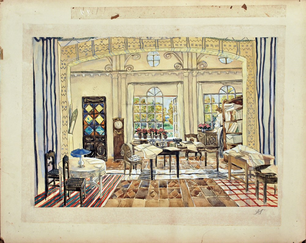 ALEKSANDR YAKOVLEVICH GOLOVIN - Set Design - Image 2 of 9