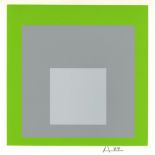 JOSEF ALBERS - White Marker: Homage to the Square