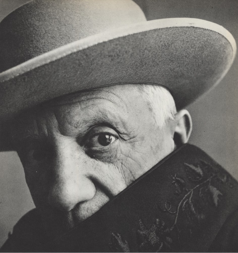 IRVING PENN - Picasso at La Californie, Cannes, France (A)