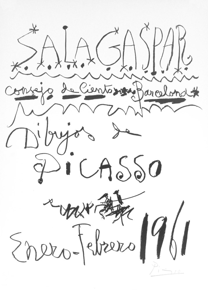 PABLO PICASSO - Dibujos de Picasso - Barcelona