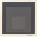 JOSEF ALBERS - White Line Squares V-b: Homage to the Square