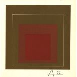 JOSEF ALBERS - White Line Squares IV: Homage to the Square