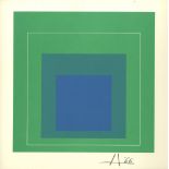JOSEF ALBERS - White Line Squares III-a: Homage to the Square