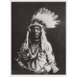 EDWARD S. CURTIS - Weasel Tail, Piegan