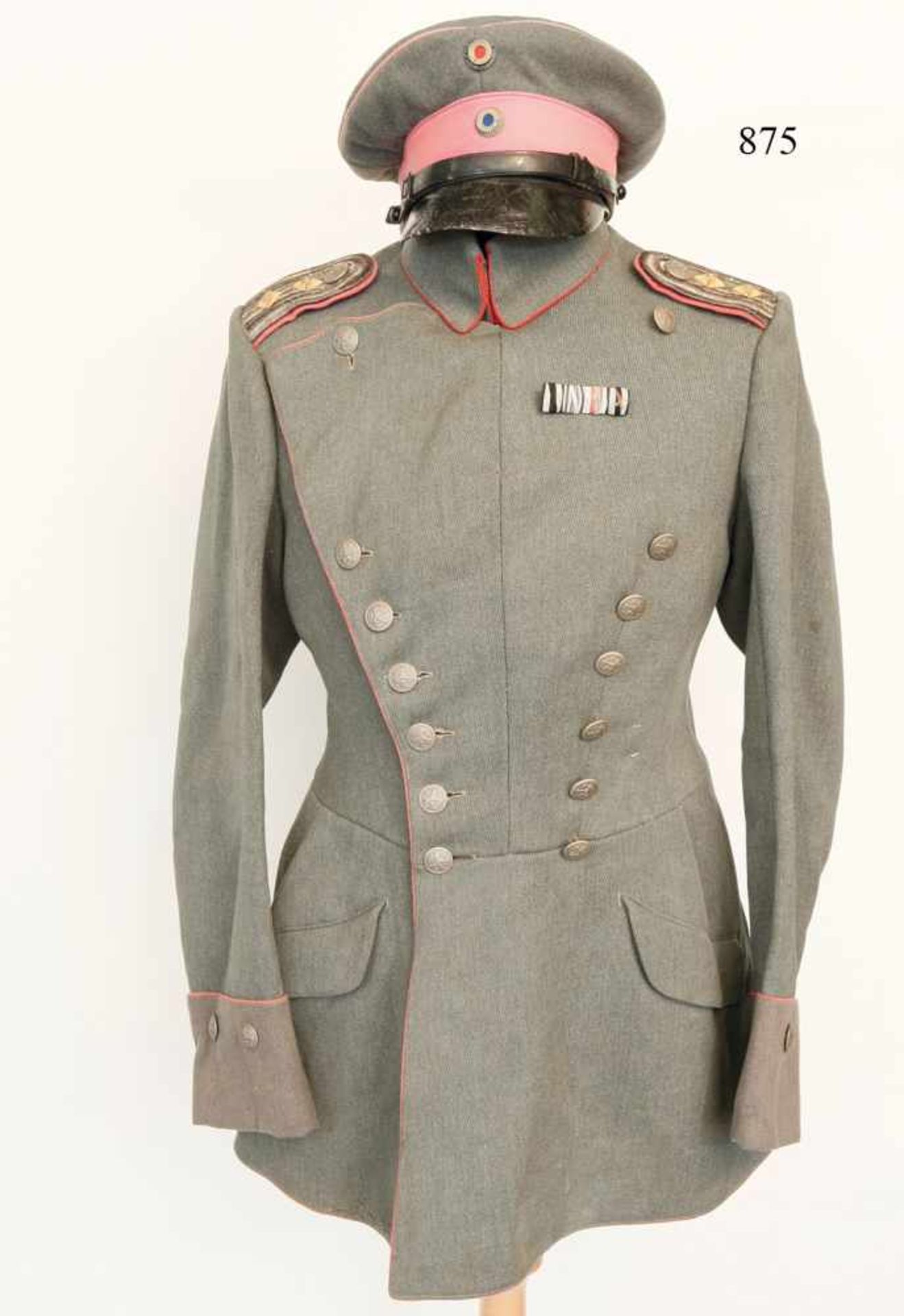 Feldgraue Uniform für einen Rittmeister, Chevauleger Rgt.No.3"Herzog Karl Theodor" in Dieuze.