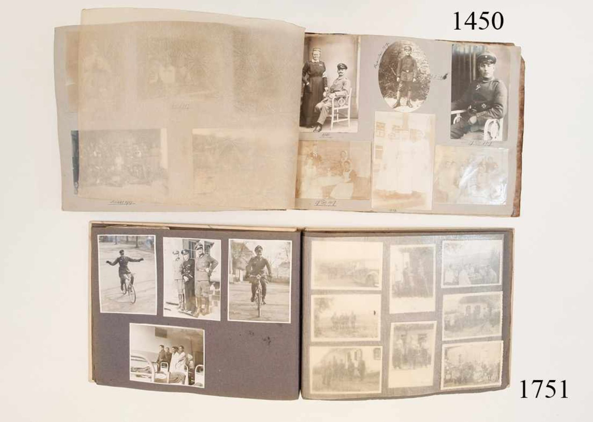 Fotoalbum einer Kriegskrankenschwester 1917100 private Fotos. 11x7,5cm. Bilder von Schwestern,
