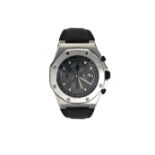 A GENTLEMAN'S STAINLESS STEEL WRISTWATCH, AUDEMARS PIGUET ROYAL OAK OFFSHORE