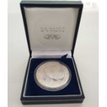 A 1995 RUGBY WORLD CUP SILVER COIN