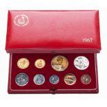 A SA MINT LONG PROOF SET, 1967