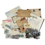 A COLLECTION OF BOER WAR MEMORABILIA Including Diyatalawa, Ceylon prisoner-of-war voucher to the