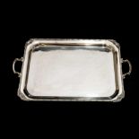 AN ELECTROPLATE TRAY, POSTON PRODUCTS LTD, SHEFFIELD