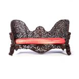 AN ANGLO-INDIAN SETTEE