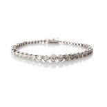 A DIAMOND TENNIS BRACELET