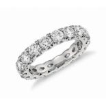 A DIAMOND ETERNITY RING