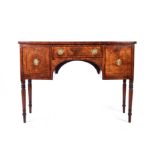 A GEORGE III MAHOGANY SIDEBOARD, CIRCA 1807