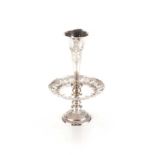 A VICTORIAN SILVER FRUIT STAND, RICHARD MARTIN AND EBENEZER HALL FOR MARTIN HALL AND COMPANY,