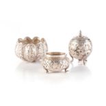 A GROUP OF INDIAN SILVER MINIATURES, LATE 19TH / EARLY 20TH CENTURY