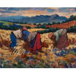 Hennie Niemann Jnr (South African 1972-) HARVESTERS