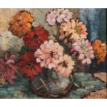 Emily Isabel Fern (South African 1881-1953) STILL LIFE signed oil on board 22 by 26cm