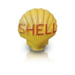 YELLOW SHELL PETROL PUMP LIGHT SIGN