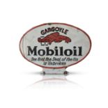 MOBILOIL 'GARGOYLE' ENAMEL SIGN CIRCA 1920s a well-preserved example