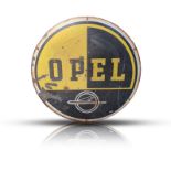 RARE AND ORIGINAL LARGE OPEL SIGN diameter: 91cm