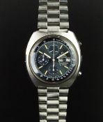 GENTLEMEN'S OMEGA SPEEDSONIC F300HZ VINTAGE CHRONOGRAPH WRISTWATCH, circular triple register two