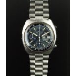 GENTLEMEN'S OMEGA SPEEDSONIC F300HZ VINTAGE CHRONOGRAPH WRISTWATCH, circular triple register two