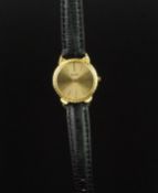 LADIES' PIAGET 18K GOLD FANCY LUGS DRESS WATCH, REF. 204, CIRCA 1960's, MANUALLY WOUND WRISTWATCH,