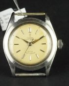 MID SIZE TUDOR OYSTER PRINCE 31, REF 7810, AUTOMATIC WRISTWATCH, circular white/eggshell dial with