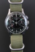 GENTLEMEN'S SEKONDA STRELA PILOT COSMONAUT CHRONOGRAPH, CAL 3017, VINTAGE MANUALLY WOUND