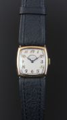 VACHERON & CONSTANTIN CUSHION CASE IN 18K GOLD, CIRCA 1919/20, MANUALLY WOUND WRISTWATCH, cushion