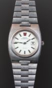 LADIES' OMEGA GENEVE MEGAQUARTZ 32KHZ, REF 596.0003 796.0805, VINTAGE QUARTZ WRISTWATCH, circular