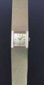 LADIES' 18K YELLOW GOLD OMEGA, REF 8103, ORIGINAL 18K BRACELET, VINTAGE MANUALLY WOUND WRISTWATCH,