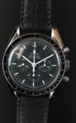 GENTLEMEN'S OMEGA SPEEDMASTER PROFESSIONAL, PREIK CASEBACK, MANUALLY WOUND WRISTWATCH, circular