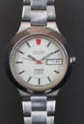 RARE GENTLEMEN'S OMEGA SEAMASTER ELECTRONIC F300HZ, CIRCA 1975, W/BOX & PAPERS, VINTAGE QUARTZ