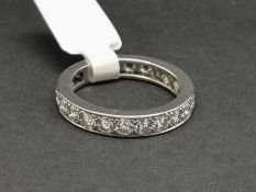 Diamond full eternity ring, round brilliant cut diamonds, weighing an estimated total of 2.00ct, set
