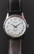 GENTLEMEN'S SEIKO LORD MARVEL, LINEN DIAL, 1966, MANUALLY WOUND HIGH BEAT WRISTWATCH, circular white