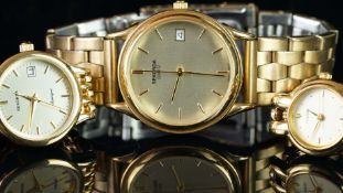 TWO SEKONDA WRISTWATCHES AND A PULSAR WRISTWATCH; the gentlemen's Sekonda wristwatch has a