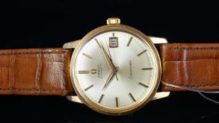 GENTLEMEN'S OMEGA SEAMASTER, REF. 166.002, OMEGA CAL. 565, VINTAGE AUTOMATIC WRISTWATCH, circular