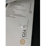 A certified 1.01ct natural faint pink diamond, brilliant cut, SI2, GIA certificate number